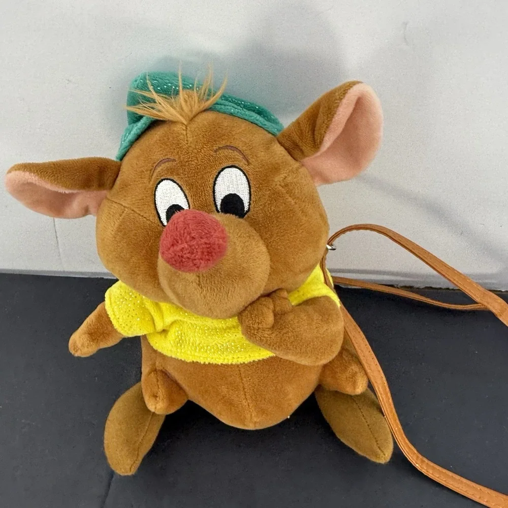 Rare Gus-Gus  Plush DISNEY Girls Cross Body Bag Cinderella Character